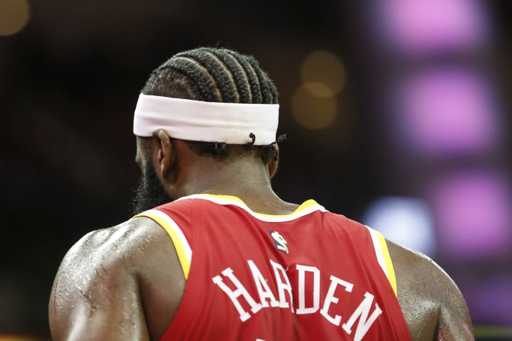 Braids Haircut of James Harden in past