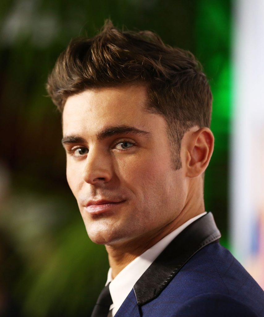 Zac Efron New mullet Haircut 