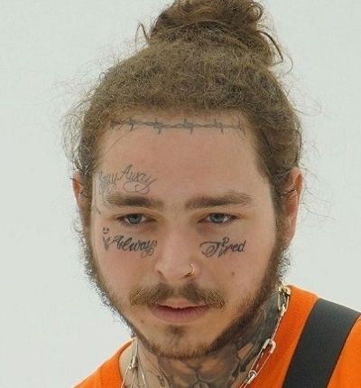 Post Malone light brown Hair Color