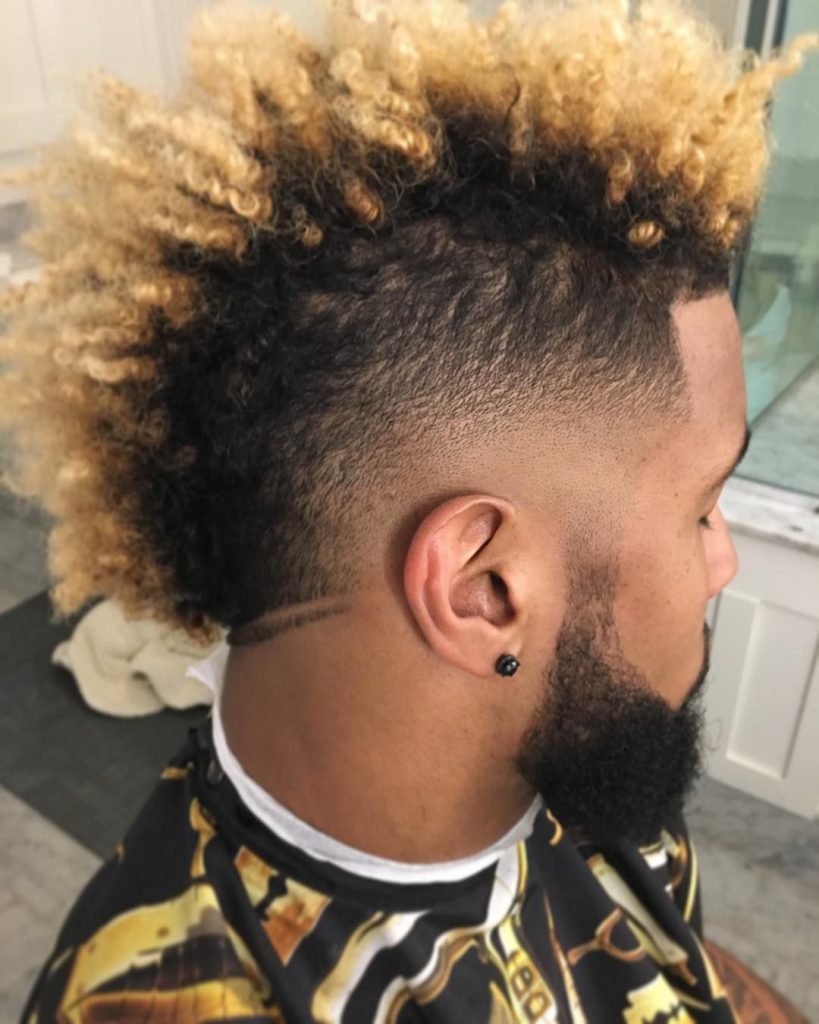 Odell Beckham Jr Faux Hawk with a Fade
