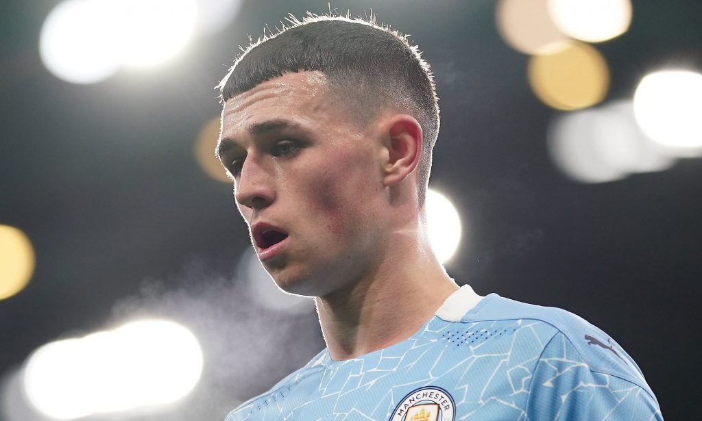 Latest short phil foden hairstyle